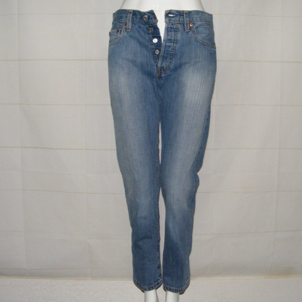 LEVI'S 501 Jeans, 28/29, VINTAGE, 2003, Button Fly, 5 pockets, Blue